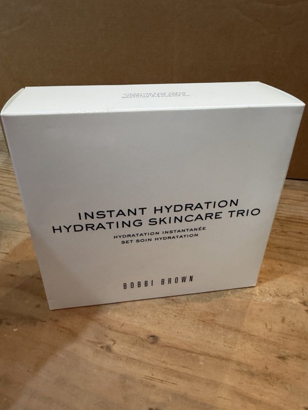 Bobbi Brown Instant Hydration Hydrating Skincare Trio Face & Eye Cream Oil